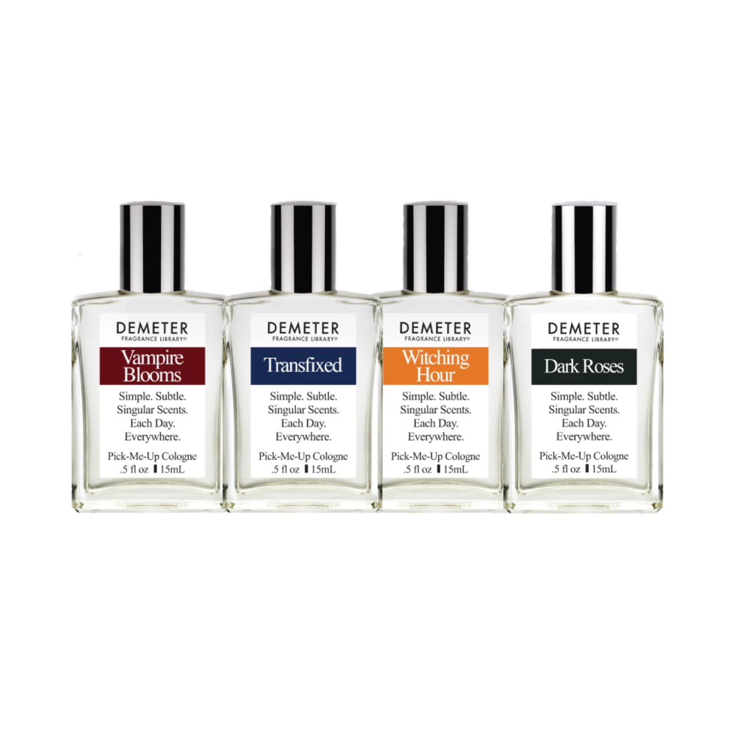 Demeter Dark Flowers Gift Set EDC 4 X 15ml - Lore Perfumery 3 Demeter Dark Flowers Gift Set EDC 4 X 15ml - Lore Perfumery