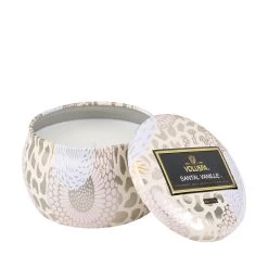Voluspa Santal Vanille Mini Tin Candle 113g - Lore Perfumery