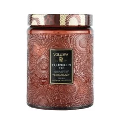 Voluspa Forbidden Fig 100hr Jar Candle - Lore Perfumery