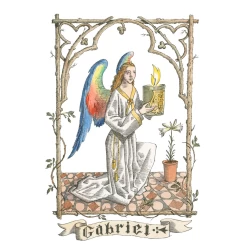 Gabriel 270g Candle - Lore Perfumery -Home Fragrance cire trudon gabriel illustration