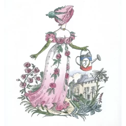 Joséphine Scented Cameos 4 Pack - Lore Perfumery -Home Fragrance cire trudon josephine illustration 1