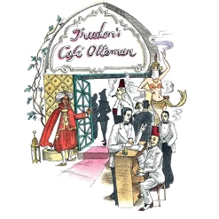 Ottoman Candle 270g - Lore Perfumery -Home Fragrance cire trudon ottoman illustration