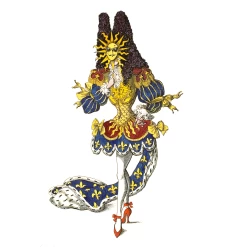 Solis Rex Candle 270g - Lore Perfumery -Home Fragrance cire trudon solis rex illustration