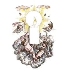 Spiritus Sancti Scented Cameos 4 Pack - Lore Perfumery -Home Fragrance cire trudon spiritus sancti illustration