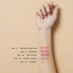 Light & Bright Balm - No. 02 French Melon 10g - Lore Perfumery -Home Fragrance french melon spring dusty rose swatches 1 1