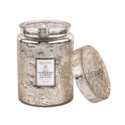 Voluspa Gilt Pomander & Hinoki 100hr Candle - Lore Perfumery -Home Fragrance gilt pomander100hr2
