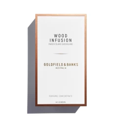 Wood Infusion Parfum 100ml - Lore Perfumery -Home Fragrance goldfield banks wood infusion parfum 100ml box
