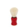 Lacquered Shave Brush Red - Lore Perfumery -Home Fragrance shaving brush red