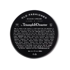 Old Fashioned Shave Cream 100ml Jar - Lore Perfumery